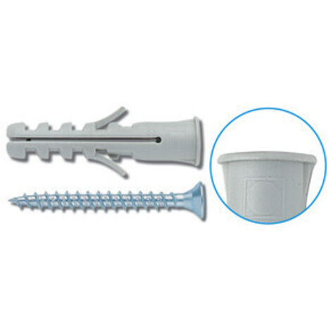 ELEMATIC CONF.10 TASSELLO EB/VA C/BOR  8 MM C/VITE- ITW CONSTRUCTION PRODUCTS ITALY- 50,0 confezione