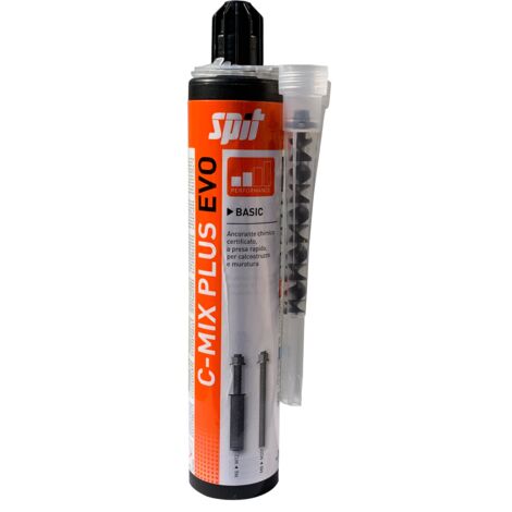 ELEMATIC - MULTIBLOK 300ML RESINA ANCORAGGI TUTTI MATERIALI USO INT/EST RAPIDO INDURIMENTO+2BECCUCCI