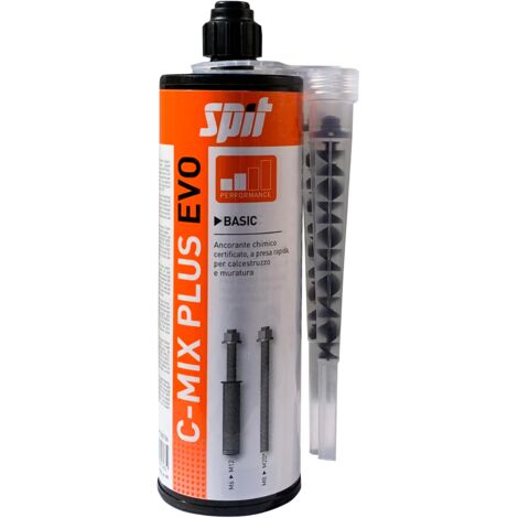 ELEMATIC - MULTIBLOK 410ML RESINA ANCORAGGI TUTTI MATERIALI USO INT/EST RAPIDO INDURIMENTO+2BECCUCCI
