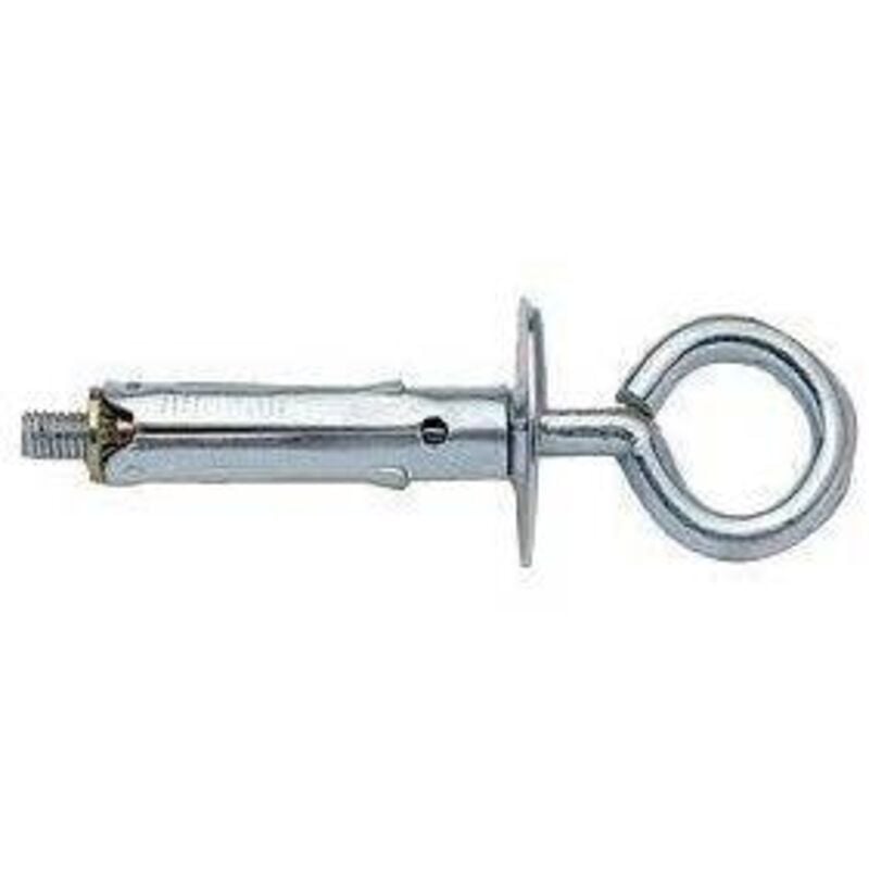 Tassello acciaio con occhiolo chiuso t61/oc - ø mm.9x40