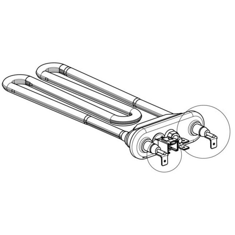 Thermoplongeur pour lave-linge avec capteur Electrolux 858132737231