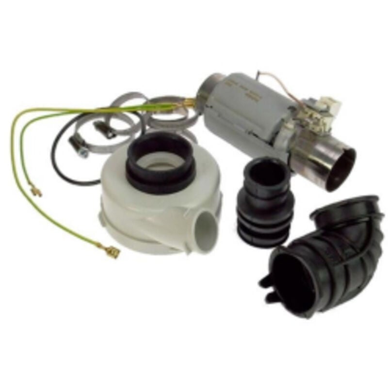 Whirlpool - Ensemble résistance capot pompe de cyclage d'origine (480131000096, 481010518499) Lave-vaisselle bauknecht, ignis, ikea, ikea kitchenaid,
