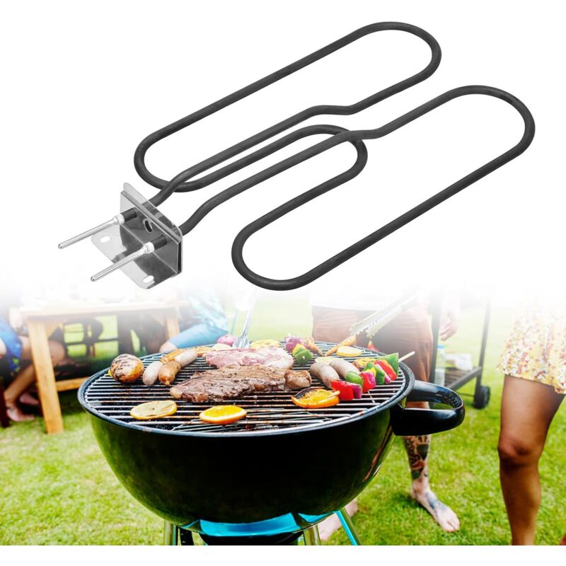 Élément chauffant pour barbecue électrique Q140 et Q1400 66631, pièce de rechange pour barbecue, acier inoxydable, éléments chauffants, accessoires