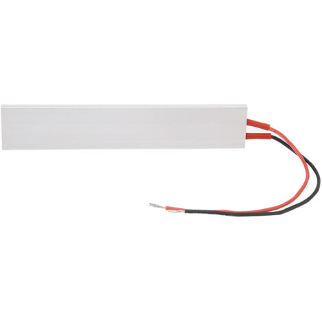 Élément chauffant PTC en aluminium 150x28,5mm avec thermostat (12V/220℃) pour chauffage rapide