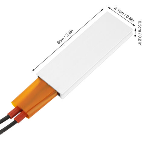 Élément chauffant PTC en aluminium 220V 70°C, plaque chauffante thermostatique pour radiateur