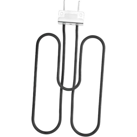 Élément Chauffant Rechange Barbecue Électrique Compatible Noir Tube