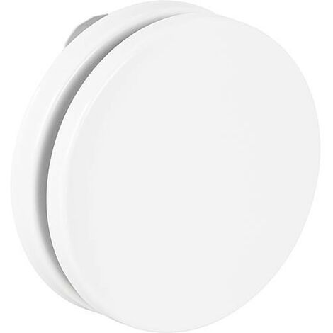 Element d'aération TEE 100 blanc RAL 9010, raccord Ø 100 mm, ext. Ø 135 mm