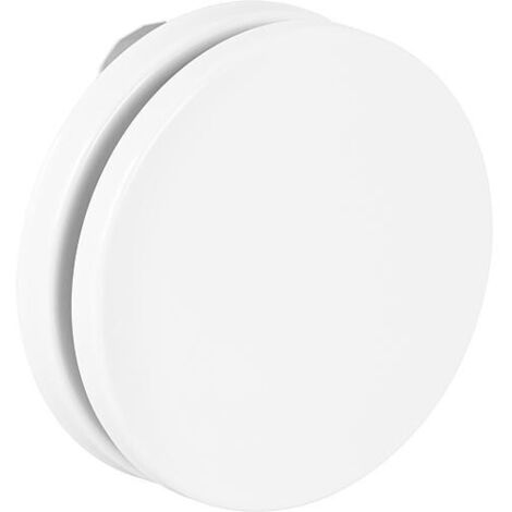 Element d'aération TEE 80 blanc RAL 9016, raccord Ø 80 mm ext. Ø 106 mm