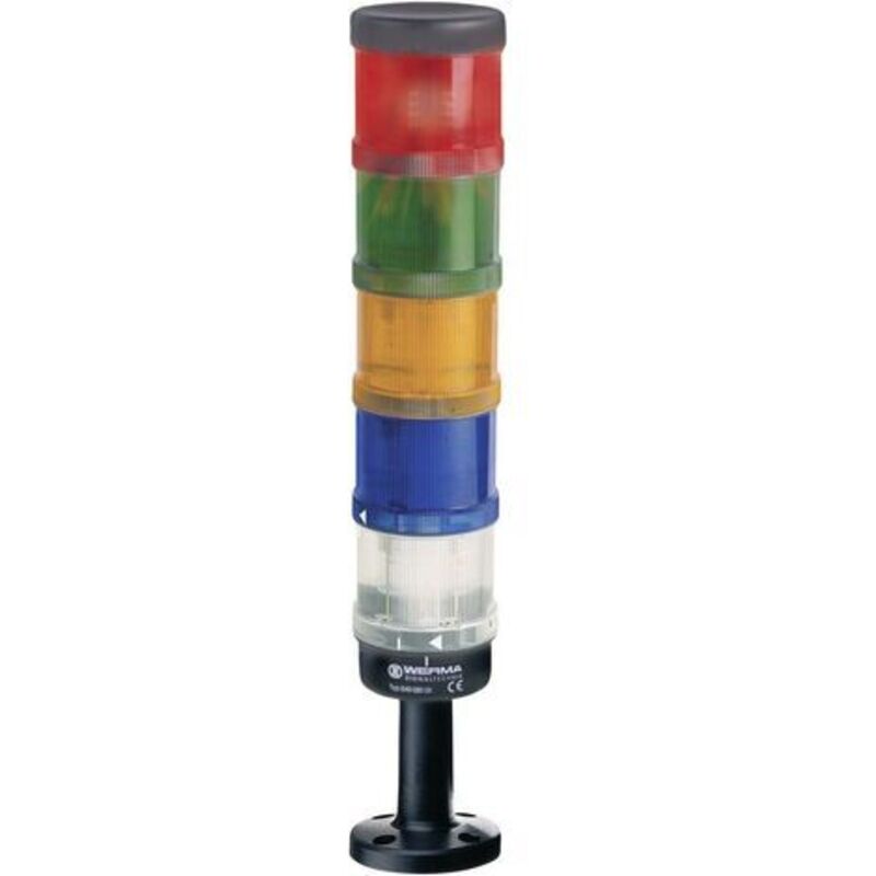 Werma Signaltechnik - Elément de colonne de signalisation 644.400.75 24 v/dc lumière permanente n/a IP65 1 pc(s) S63516