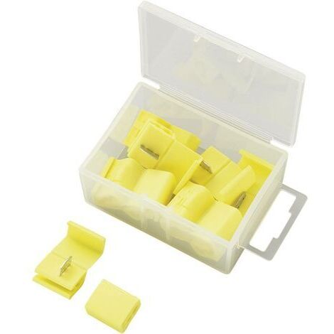 Elément de liaison autodénudant TRU COMPONENTS 878100S15 566453 flexible: 0.5-1.5 mm² rigide: 0.5-1.5 mm² Nombre de pôles: 2 rouge 15 pc(s) S817531