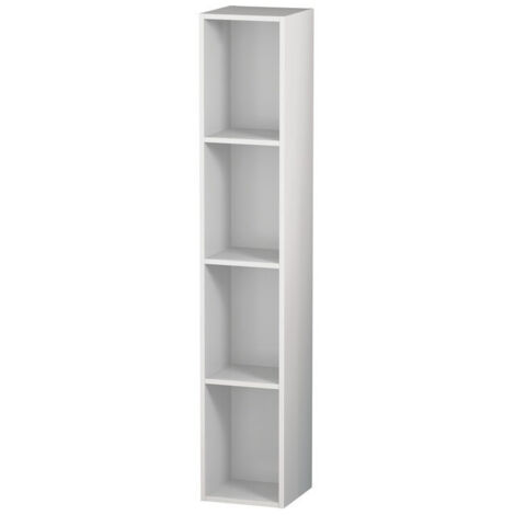 Élément d'étagère Duravit L-CUBE 180x180x1000mm blanc brillant