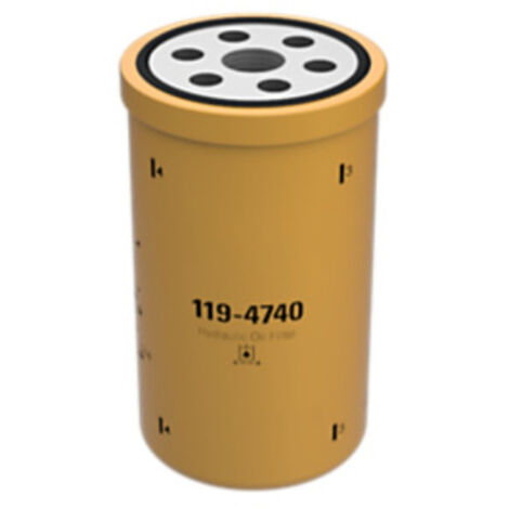 Élément filtrant à carburant 119-4740 pour pelles hydrauliques Caterpillar, disponible en stock.