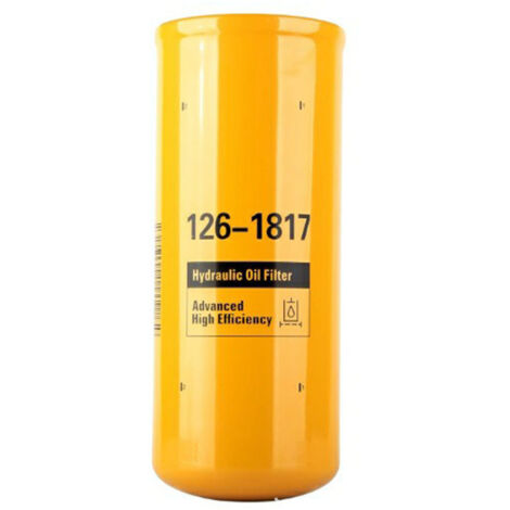 Élément filtrant à carburant 126-1817 pour pelles hydrauliques Caterpillar, disponible en stock.