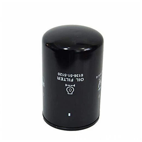 Élément filtrant à huile 6136-51-5120, filtre à huile pour groupe électrogène, crépine à huile