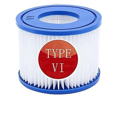 Élément filtrant de type VI pour tous les éléments filtrants de piscine Lay-Z-Spa Filtre de pompe 4 filtres