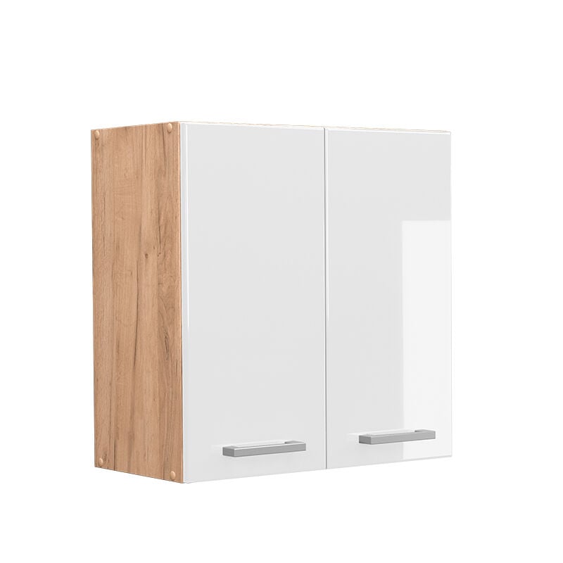 Elément haut de cuisine R-Line, Blanc Haute brillance, 60 cm Vicco