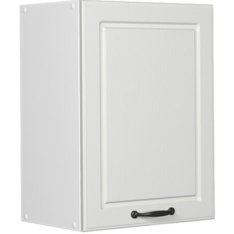 Meuble De Cuisine Haut Vitré Fame-line, Chêne Noir Brillant, 40cm