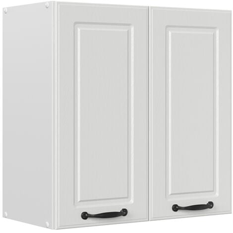 Armoire micro-ondes R-Line, Blanc Haute brillance, 60 cm, Vicco