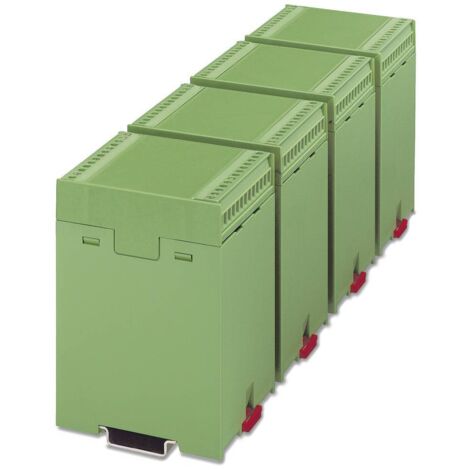 Elément inférieur de boîtier pour rail Phoenix Contact EG 67,5-G/ABS GN 2764292 ABS vert 75 x 67.5 1 pc(s) D12998