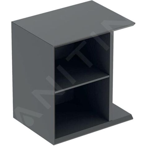 Elément latéral Geberit iCon avec box à poussières, suspendu,