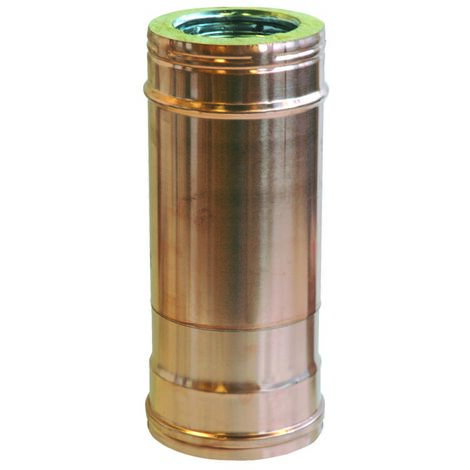 Elément linéaire mf - acier inoxydable/cuivre extensible l 320/450 mm acier inoxydable/cuivre tube dp 320/450 d100