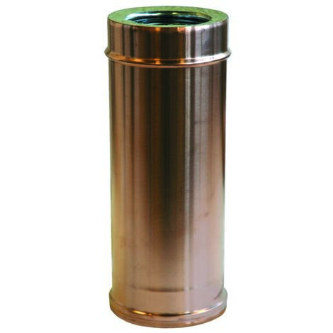 Elément linéaire mf - acier inoxydable/cuivre l 500 mm tube acier inoxydable/cuivre dp 500 d 80