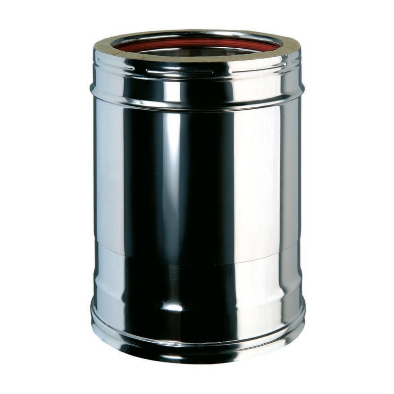 Elément linéaire mf - acier inoxydable/acier inoxydable extensible l 260/390 mm tube en acier inoxydable dp 320/450 d100