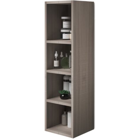 Élément mural ouvert polyvalent couleur Olmo H120x30x30cm