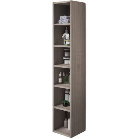 Élément mural ouvert polyvalent couleur Olmo H180x30x30cm
