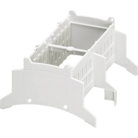 Elément supérieur de boîtier pour rail Phoenix Contact BC 107,6 OT U22 KMGY 2896089 Polycarbonate gris clair 89.7 x 107.6 x 62.2 1 pc(s) D75342