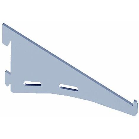 Element System Design Traeger 10103 Acciaio 1 pezzi, bianco di alluminio RAL 9006, 10102-00011