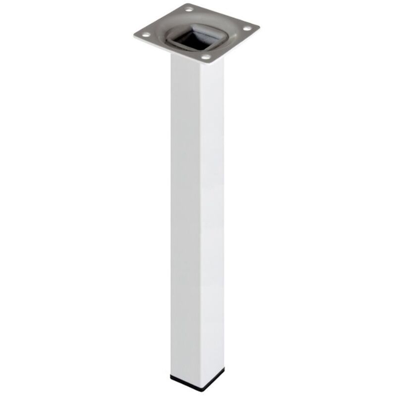 Piede quadro bianco 25X25 h 300 - Element System