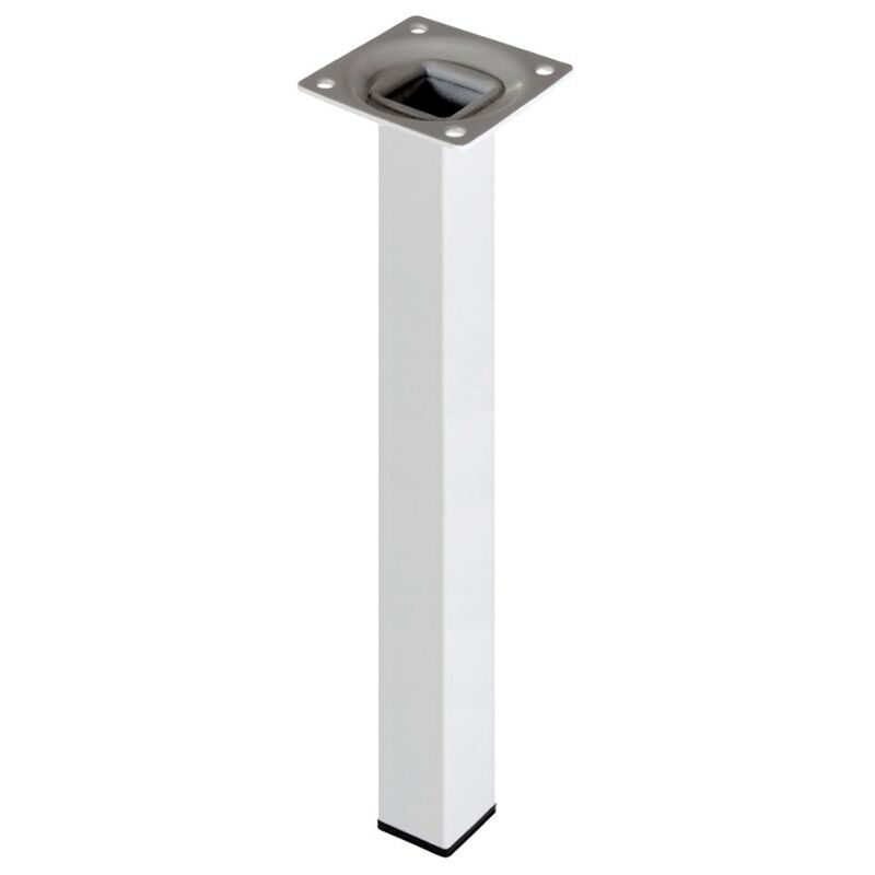 Image of Element System - piede quadro bianco 25X25 h 800 mm