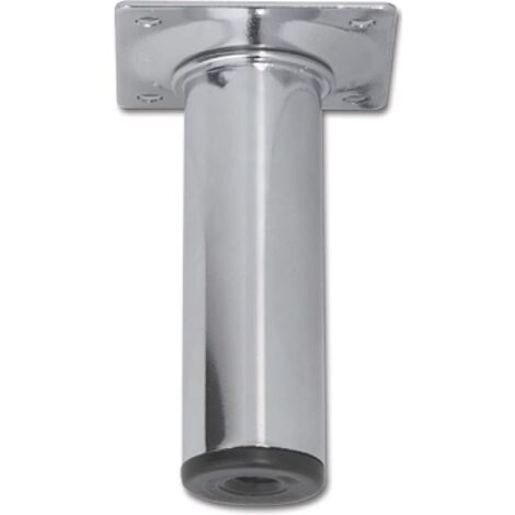 ELEMENT SYSTEM - PIEDE TONDO ACCIAIO CROMATO H 800 DM.30MM