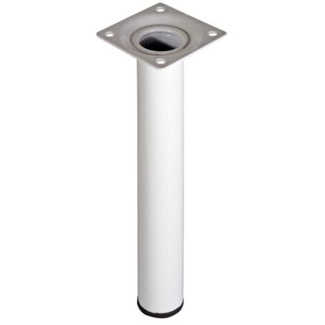 ELEMENT SYSTEM - PIEDE TONDO BIANCO H 100 DM.30MM