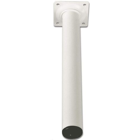 ELEMENT SYSTEM - PIEDE TONDO COLORE BIANCO H 700.DM.30MM