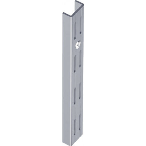ELEMENT SYSTEM rail mural longueur 1500 mm alu blanc 2 pièces ( 3000200823 )