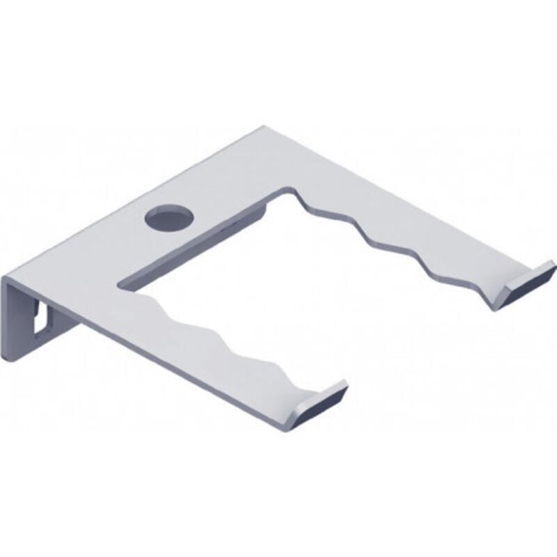 Element System - Porte-outil longueur 98,5 mm largeur 63 mm profondeur 75 mm blanc 1 crochet (Par 2)