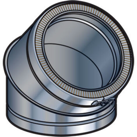 Element therminox ti coude 45° 130 ec45130ti