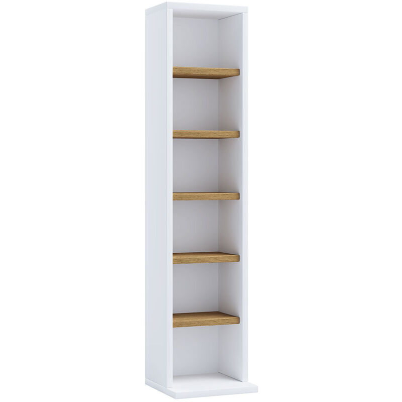 Ebuy24 - Rayon standard Elementa h. 92 x l. 21 x p. 20 cm Blanc/Hong Eiche