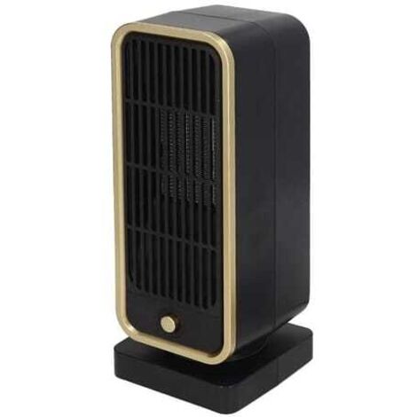 Elemento calefactor cerámico PTC de 500 W, negro.