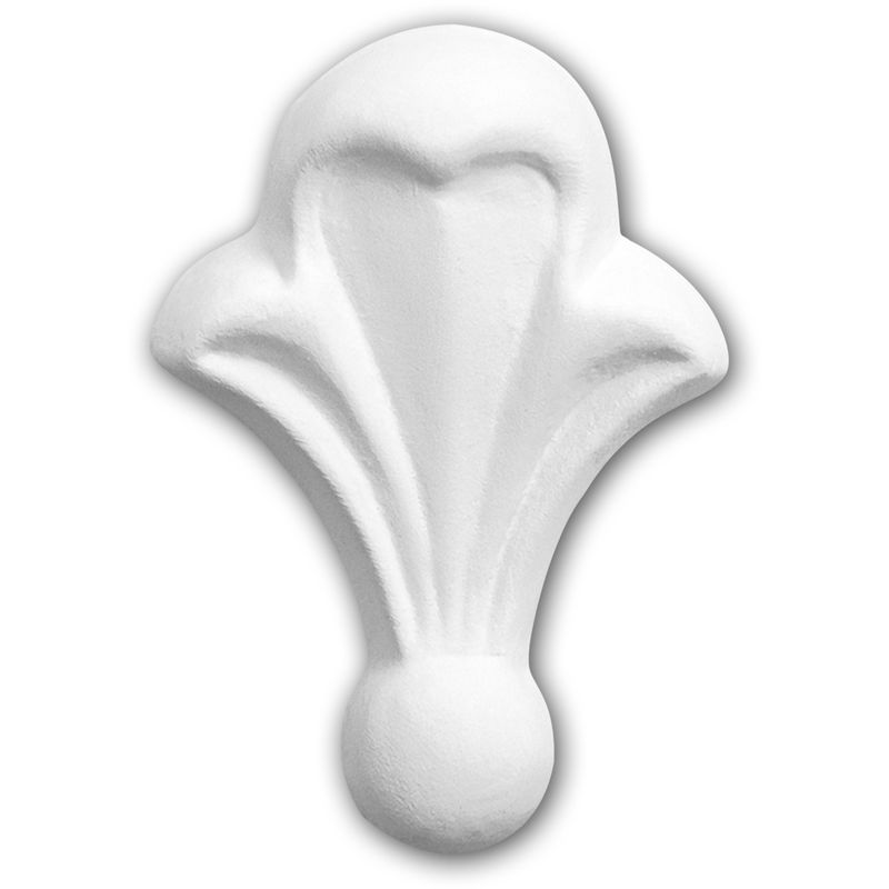 

Profhome Decor - Elemento decorativo 160004 Profhome diseño atemporal clásico blanco