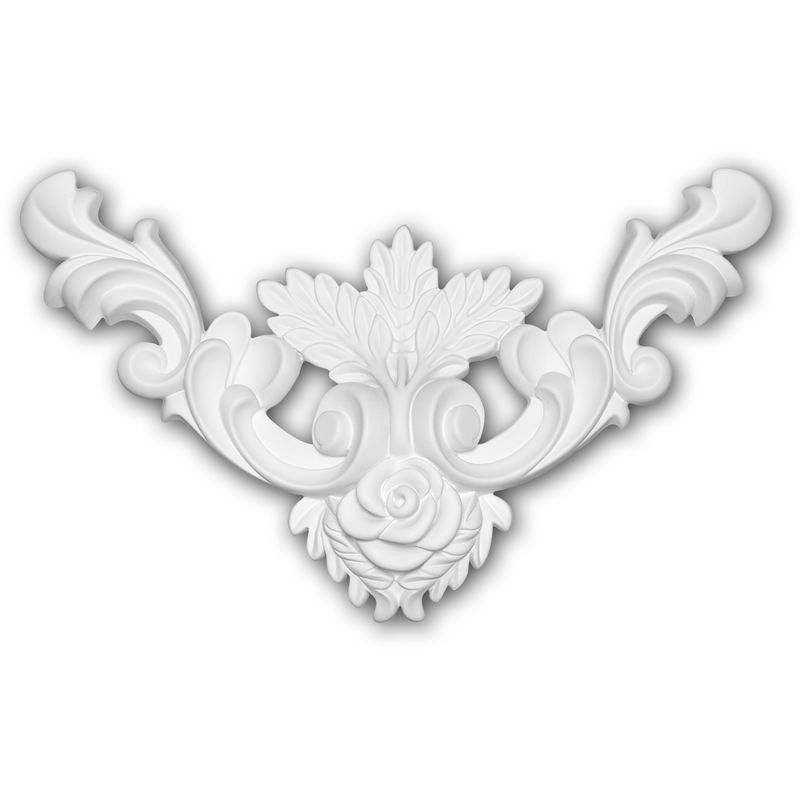 

Profhome Decor - Elemento decorativo 160031 Profhome diseño atemporal clásico blanco