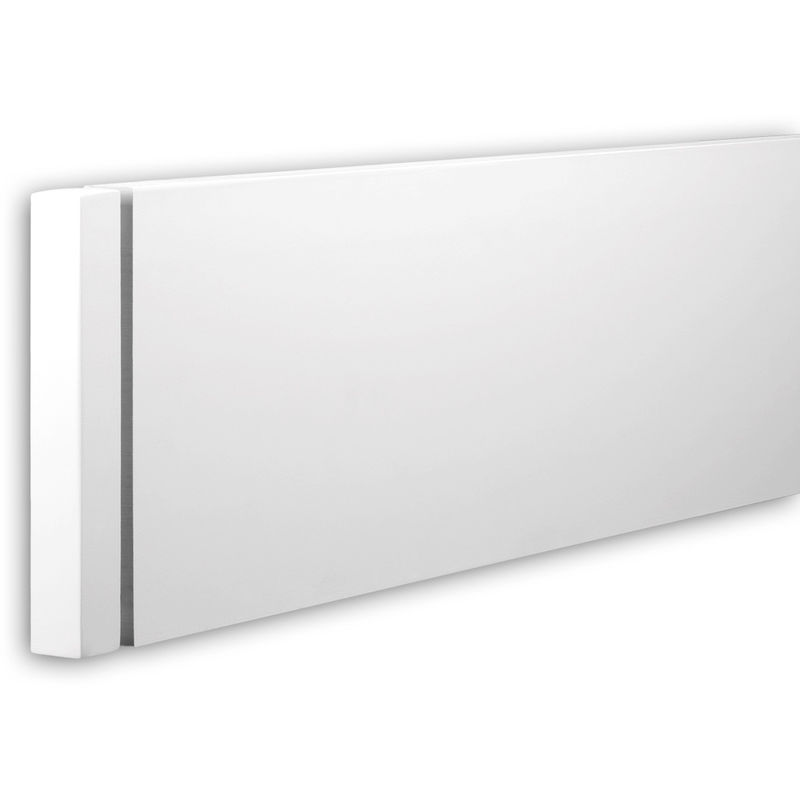 

Profhome Decor - Elemento frontal Profhome 403231 Moldura para exteriores Elemento decorativo Elemento de fachada diseño moderno blanco