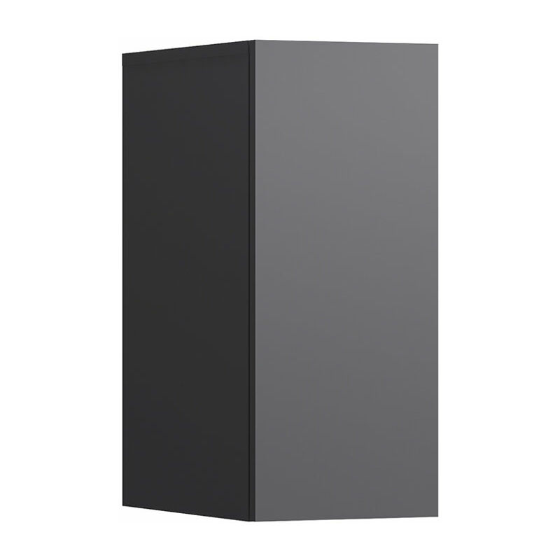 

Elemento lateral del cartel corredizo 1 puerta, 1 balda de madera, bisagra a la derecha, 700x300x485 mm, color: gris pizarra - H4082720336421