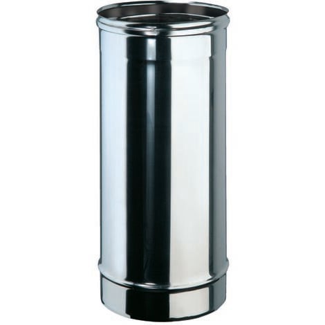 Elemento Lineare MF in acciaio inox AISI 316L, con lunghezza di 250 mm e diametro di 160 mm