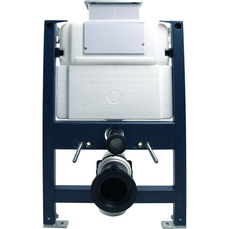 Elemento pre-murale WC G3005A con piastra di azionamento satinata