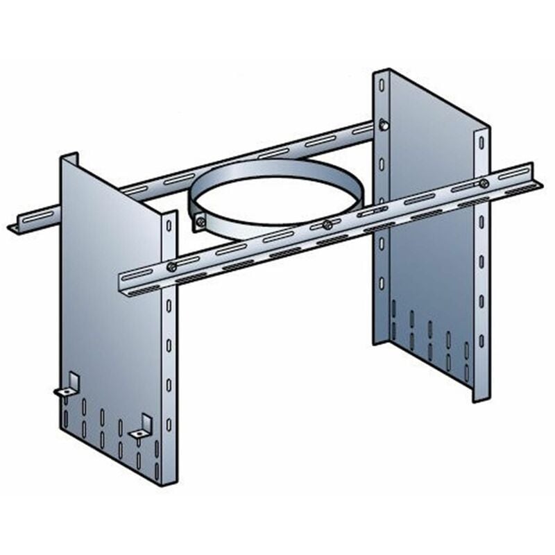 Collier de soutien réhausse de 40 cm pour poêle à granulés - pgi pour poêles à Pellets - Diamètre 80 / 130 - Réf : csr