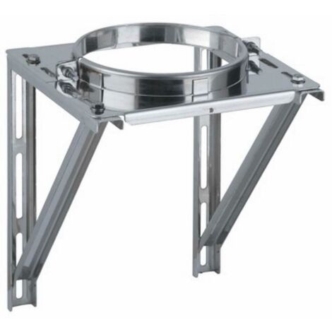 Elements de support et de maintien THERMINOX TI - Support mural galva de 5 à 20 cm - Diamètre intérieur 130 - réf. SM