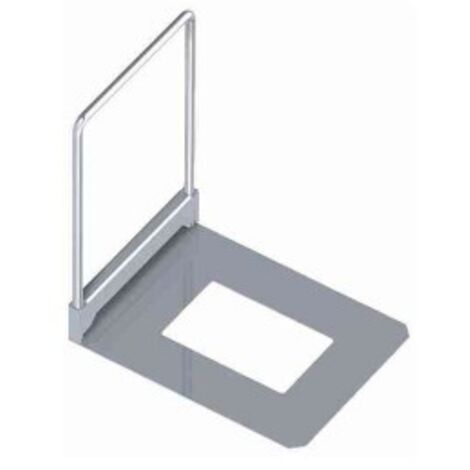 ELEMET SYSTEM - 2 STAFFE REGGILIBRI REGOLABILI GRIGI